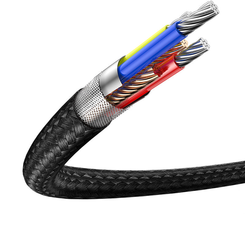 Baseus Waterdrop Cable Type-C to iP PD 18W 1.3m 50% in 30min Black