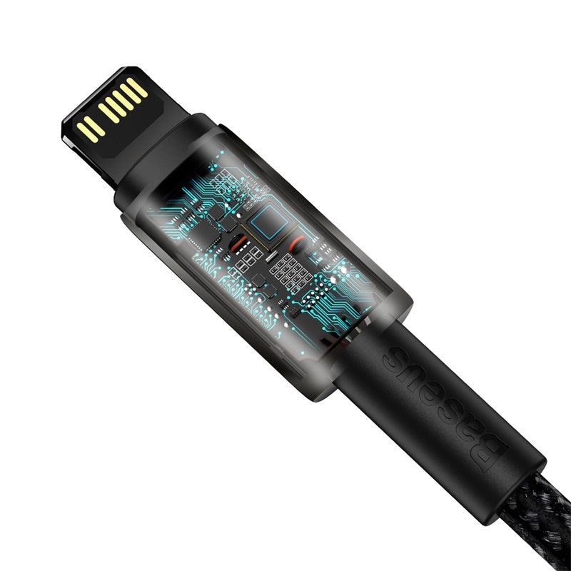 Baseus Tungsten Gold PD 20W Fast Cable Type-C to iP 1M - Black