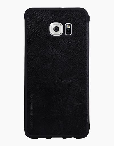 S6 edge+ Qin Leather Black