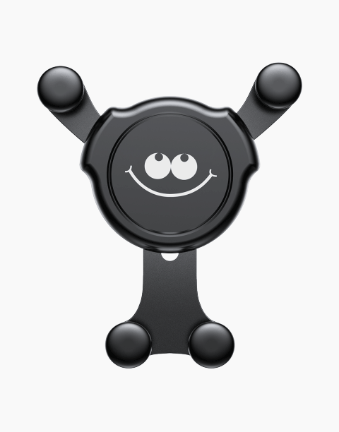 Emoticon Funny By Baseus Gravity Car Mount Black