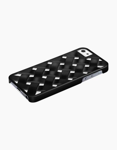 Black Engage Form case for iPhone 5/5s by Smartkoshk, showing the sleek protective design with precise cutouts.