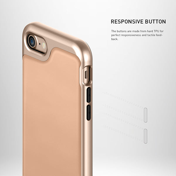 iPhone 7 | 8 Caseology Envoy Classic Rich Texture PU Leather Beige
