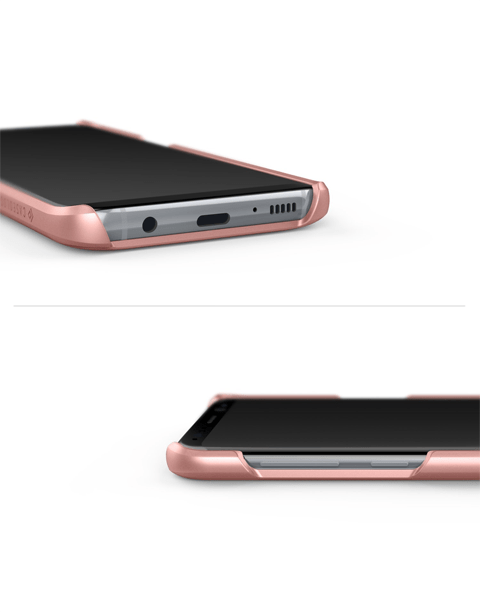 Fairmont Series Original From Caseology One-Piece Premium Ultra Slim Cover Modern Classic for Galaxy S8 - Burgundy