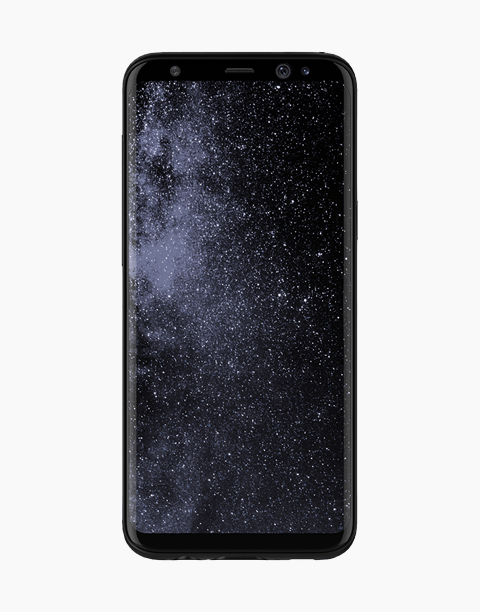 Nillkin Synthetic Fiber Premium Slim Case For Galaxy S8 - Black