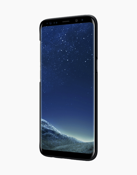 Nillkin Frosted Shield Hard Case For Galaxy S8 Plus Black + Free Screen Protector