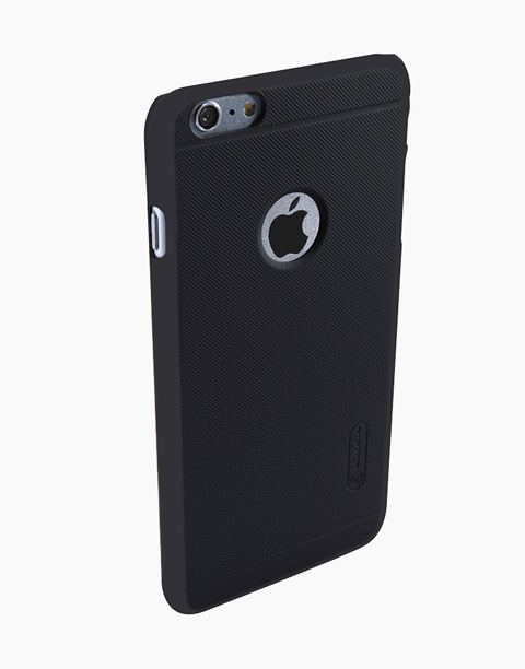 Nillkin Frosted Shield Hard Case For iPhone 6 Black + Free Screen Protector