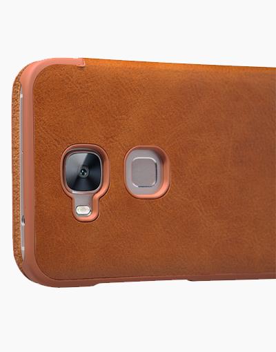 Huawei G8 Qin Leather Brown