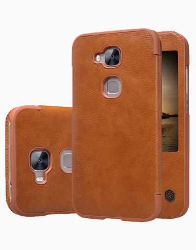 Huawei G8 Qin Leather Brown