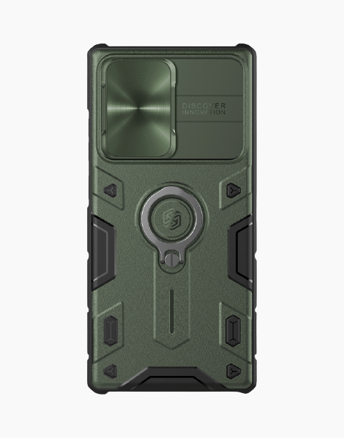 Nillkin CamShield Armor Case With Ring For Note 20 Ultra - Green