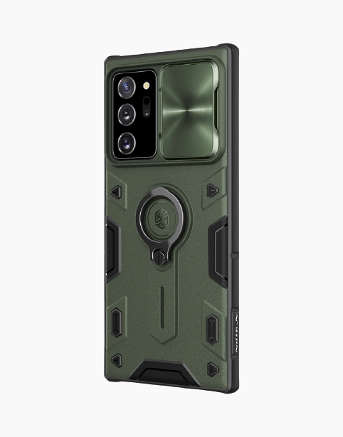 Nillkin CamShield Armor Case With Ring For Note 20 Ultra - Green