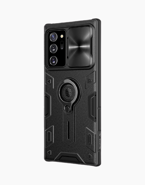 Nillkin CamShield Armor Case With Ring For Note 20 Ultra - Black
