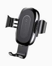Gravity Car Mount Wireless Charger [ Fast Charging ] By Baseus Black