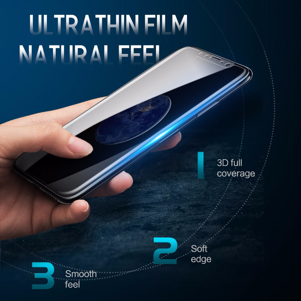 3D Curved Soft Edge Full Screen Protector By Rock For iPhone X