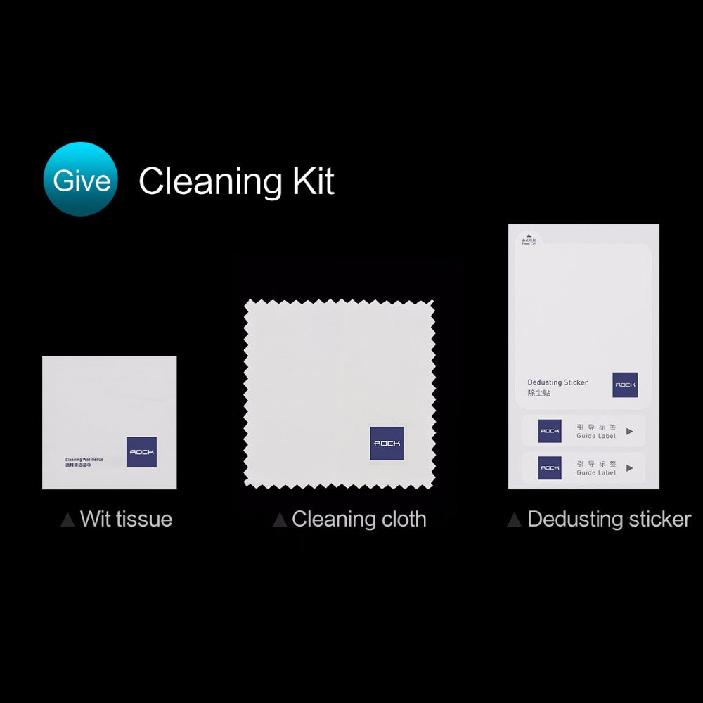 3D Curved Soft Edge Full Screen Protector By Rock For iPhone X