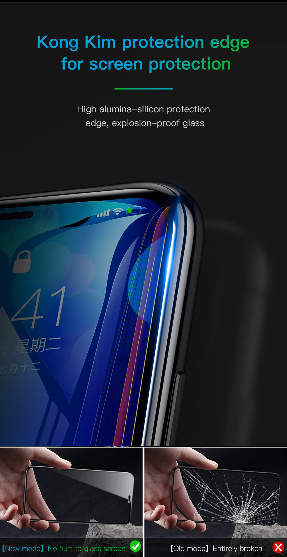 Arc-surface By Baseus 0.23mm Anti-peeping Tempered For iPhone Xr