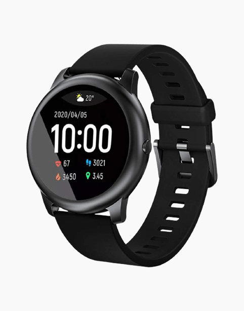 Haylou Solar LS05 Smart Watch Health and Fitness Tracker Up To 15 days - Black