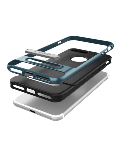 High Pro Shield Series Original From VRS Design Anti-shocks Case For iPhone 7 Plus Black / Steel Blue