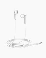 Huawei Earphone Am116 Original, Metal Version - 3.5mm -white