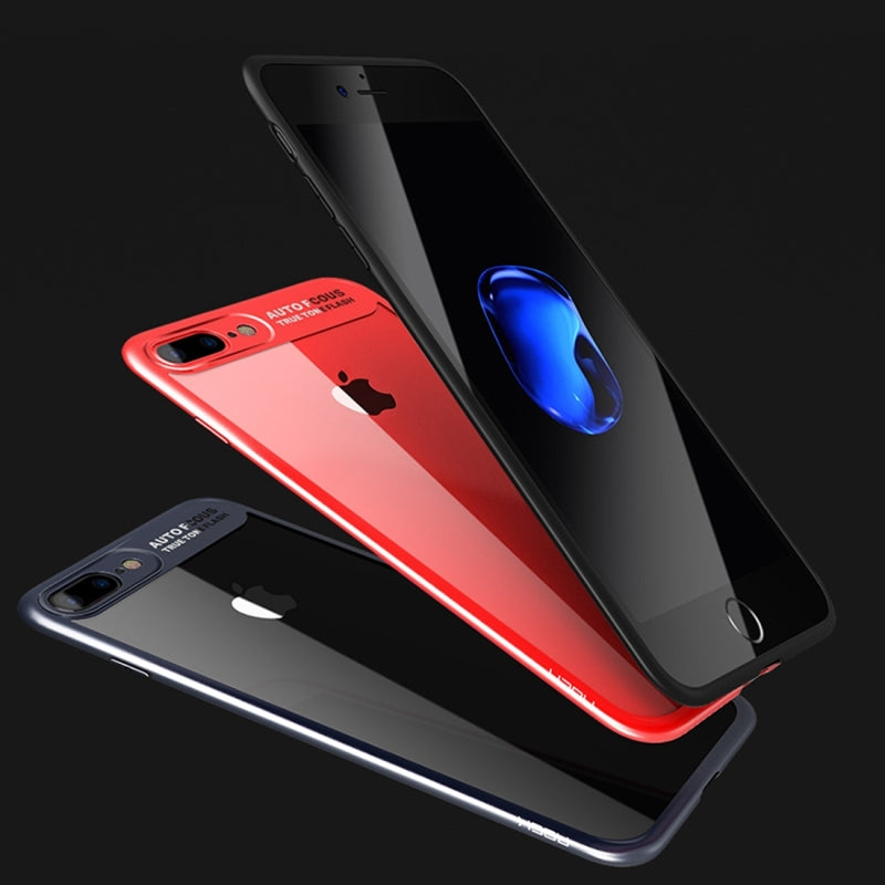 Clarity Series Original By Rock Transparent Slim Case For iPhone 8 | 7 - Red