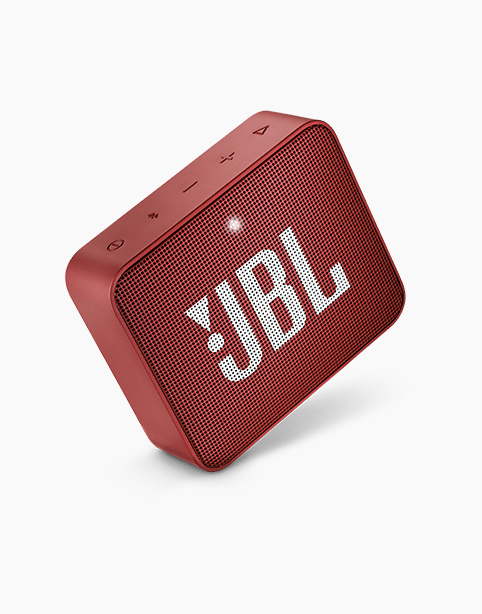 JBL GO2  5Hour Speakerphone IPX7 Water Resistant -Red