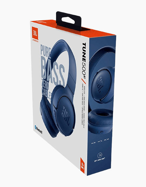 JBL TUNE 500BT - On-Ear Wireless Bluetooth Headphone - Black