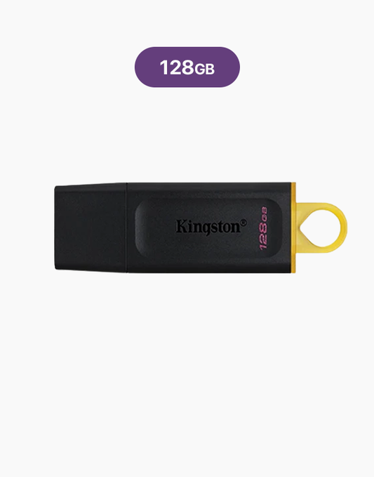 Kingston Flash Memory Data Traveler Exodia USB 3.2 Flash Drive - 128GB