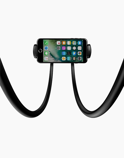 Baseus Necklace Lazy Bracket Black ( Most of mobile devices 4-10 inch ）