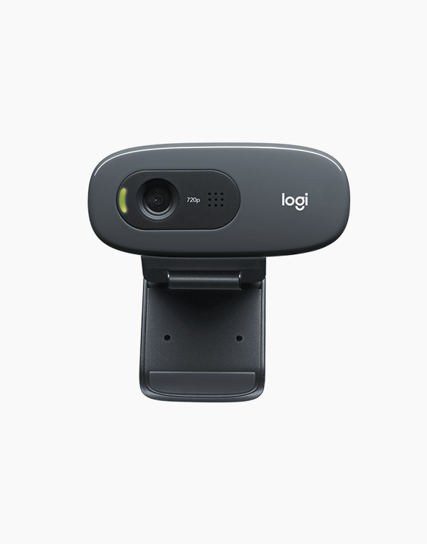 Logitech® C270 HD WEBCAM - Black