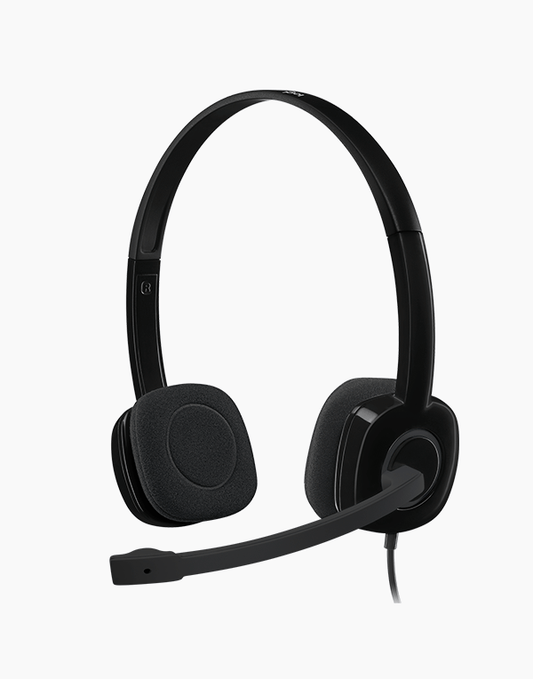 Logitech® Stereo Headset H151 – Single 3.5 mm jack