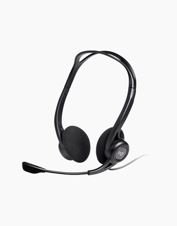Logitech® Stereo Headset 960 USB Port  - Black