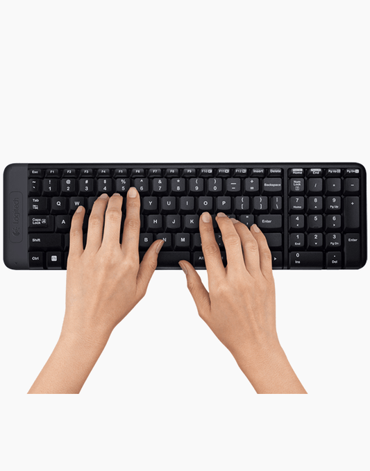 Logitech® Wireless Combo MK220 -Keyboard and Mouse- black
