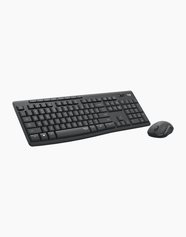 Logitech® Wireless Combo MK295 SILENT Keyboard and Mouse - Black
