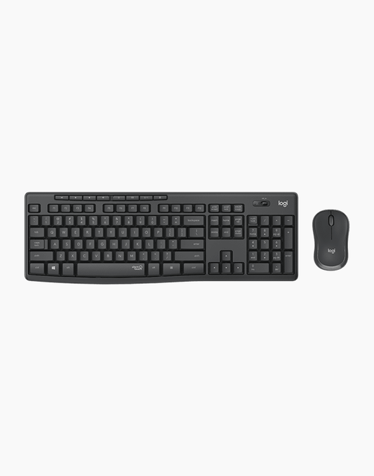 Logitech® Wireless Combo MK295 SILENT Keyboard and Mouse - Black