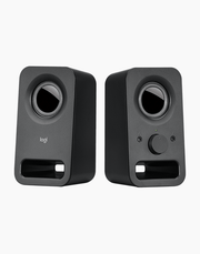 LOGITECH Audio System 2.0 Z150 - Midnight Black - UK plug