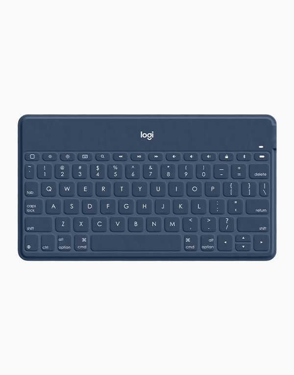 Logitech® Keys-To-Go - Ultra-portable Bluetooth® - Blue