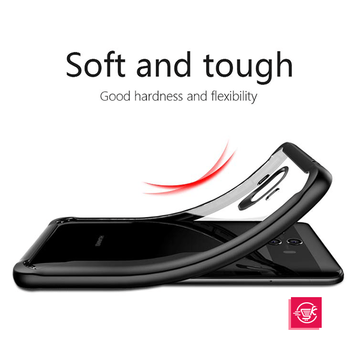 Bumper TPU By iPaky Transparent Protective Case For Mate 10 Pro – Black