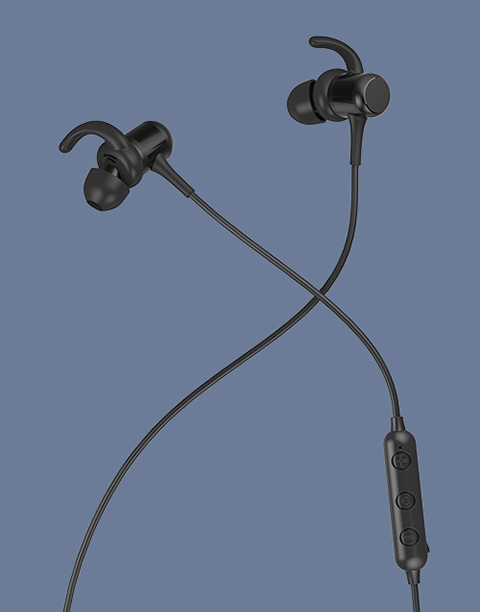 M1 C By QCY Magnetic Switch Sports Headset, Aptx stereo Earphones With MIC