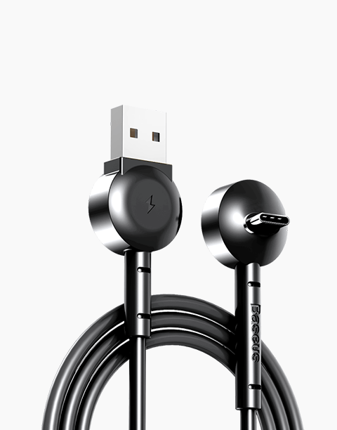 Maruko By Baseus Type-C Charging And Video Stand Cable - Black