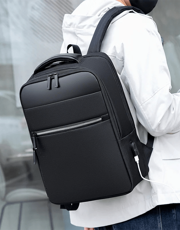 Meinaili Bag 1634,  Laptop Backpack 15.6-inch With USB Charging Port