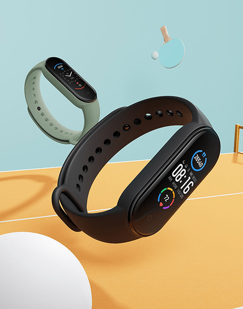 Mi Band 5 Smart Wristband 1.1 inch,11 Sports Modes, 14 days - Black