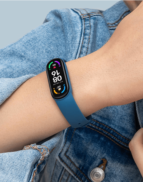 Mi Smart Band 6, a smart bracelet for physical health and measuring SpO2 -Global version- Black