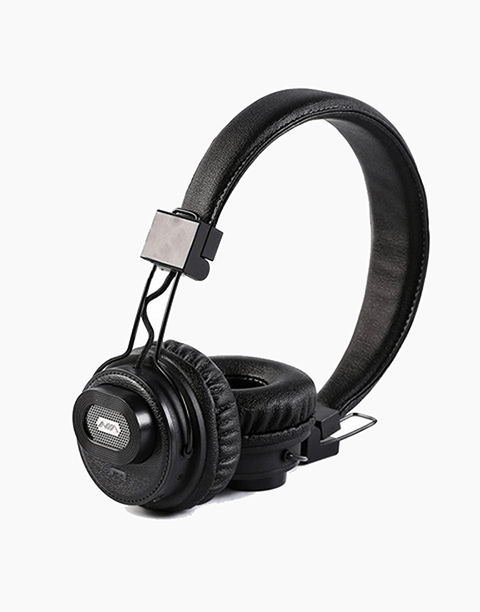 X5SP By NIA Wireless Headphone, Speaker, FM Radio, Aux, Memory Card Black