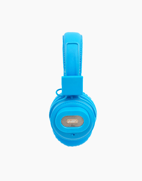 X5SP By NIA Wireless Headphone, Speaker, FM Radio, Aux, Memory Card Blue