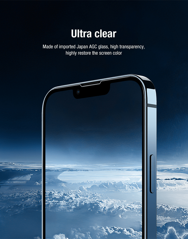 Nillkin 2-in-1 HD Full Screen Tempered 0.33mm, Front & Camera Protective iPhone 13 - 13 Pro