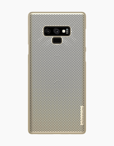 Air Series Breathable Cooling Mesh Case, Hard PC Ultra Slim For Note 9 - Gold
