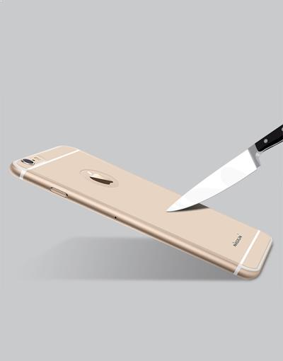 iPhone 6+ Back Anti-Explosion Glass - Gold