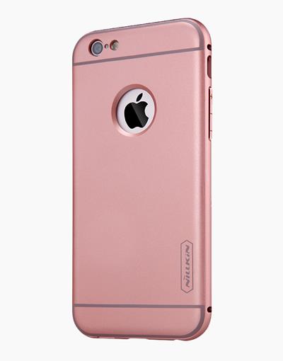 Smartkoshk rose gold iPhone 6 Plus car holder mounted on a dashboard with phone securely held in place