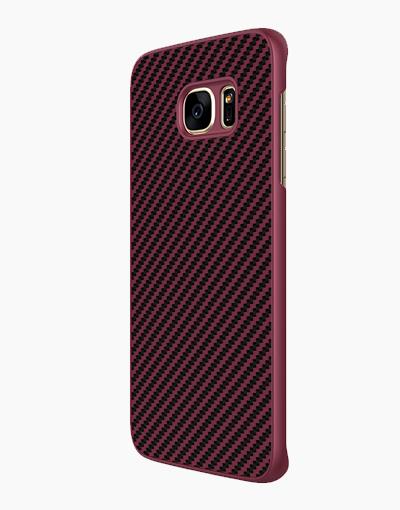 S7 Edge Synthetic Fiber Red