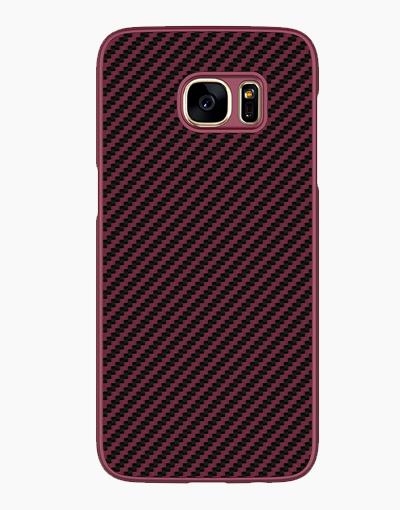 S7 Edge Synthetic Fiber Red