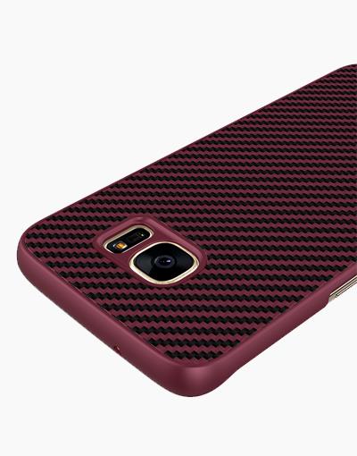 S7 Edge Synthetic Fiber Red